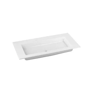 Keuco Royal 60 Keramik-Waschtisch 32150311000 105,5x53,8cm, weiß, ohne Hahnloch und Überlauf