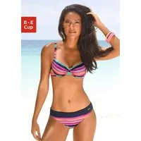 LASCANA Bügel-Bikini-Top Rainbow, mit seitlicher Regulierung