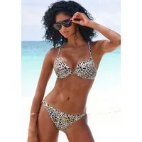 LASCANA Push-Up-Bikini Silea mit modischem Tierdruck