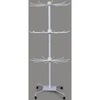 Yudu Schmuckständer Verkaufsständer Warenständer mit 3 Etage Metall 73cm