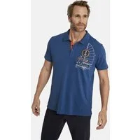 Jan Vanderstorm Poloshirt NICCO aus reinem Baumwollpikee