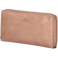 The Skandinavian Brand Geldbörse The Skandinavian Brand Damen Lederbörse Quer beige