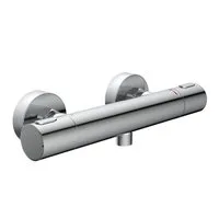 Schütte Duscharmatur Monza Brausethermostat, Mischbatterie für Dusche, Duschthermostat in Chrom