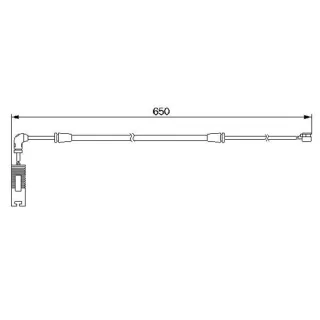 Bosch Warnkontakt f?r Bremsbel?ge BMW 3er E46 325 330