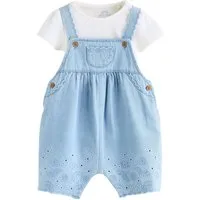 Next Body & Hose 2-teiliges Baby-Set mit Latzhose and Bodysuit (2-tlg)