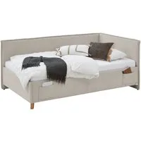 meise.möbel Kinderbett FUN II, Polsterbett wahlweise mit Bettkasten, Jugendbett inkl. USB-Anschluss