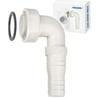 tecuro Siphon Keildichtung - Klemmdichtung NW 34 mm, mit Haltering für Siphon