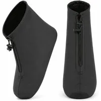 MidGard Schuhüberzieher Überschuhe für Regen Schnee Outdoor wasserdicht & Rutschfest Gr. XXL rutschfest und wiederverwendbar