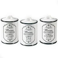 Feel Maestro Vorratsdose Set Aufbewahrungsdosen, Dose Sugar Coffee Tea Küchenbehälter