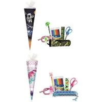 Stylex Schreibwaren Schultüte Schultüte - 7tlg. gefüllt 50 cm sortiert.