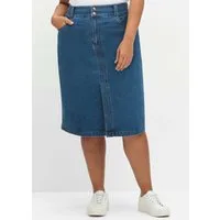 Sheego A-Linien-Rock Jeansrock