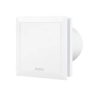 Helios Minilüfter 06172 M1/100 N/C, Nachlauf, Kunststoff, weiß