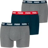 PUMA Boxershorts PUMA MEN EVERYDAY BOXERS 3P (3er Pack) mit Komfortbund