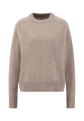 FYNCH-HATTON - PULLOVER O-NECK MERINOWOOL *RWS urban taupe - Gr. - XS