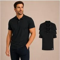 Sitztgut Poloshirt Premium Cotton Polo T-Shirt (3-tlg)