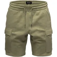 REPUBLIX Cargoshorts GAEL Herren Bermuda Sweat Cargo Short Hose Regular Fit