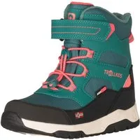 TROLLKIDS KIDS LOFOTEN WINTER BOOTS PRO Winterstiefel wasserdicht, profilierte Gummilaufsohle, für Kinder