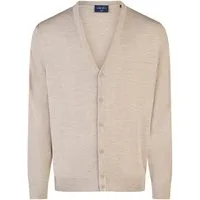 MARVELIS Langarmhemd Pullover - Cardigan V-neck modern FitHaifisch