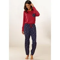 Vivance Dreams by Lascana Pyjama (Set, 2 tlg) mit niedlichem Herzen-Sterne-Druck