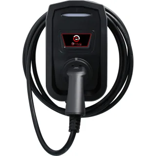 efuturo Wallbox mit Typ 2 Ladekabel, 1 Phase, bis zu 3,7 kW, 16 A, 230 V, ohne RFID, mit Stromzähler - 117.7533