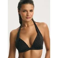 ESOTIQ Triangel-Bikini-Top Bikini Top Triangel BASE, leichte Polster, Neckholder