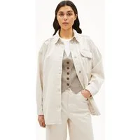 Armedangels Blouson TAALE Overshirt aus recycelter Baumwolle Oversized Fit