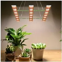 Lapalife Pflanzenlampe Pflanzenlampe Led Vollspektrum für Zimmerpflanzen, Gemüse, Blume, 468 LEDs, 120 W, LED fest integriert, 40W/80W/120W/160W Grow Llight, Pflanzenlicht