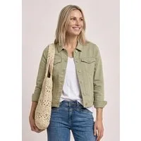 STREET ONE Kurzjacke im Colored-Denim-Look