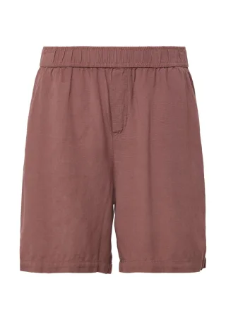 Q/S designed by - Leinenmix Short violet - Gr. - 32