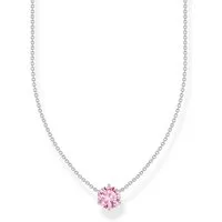 THOMAS SABO Silberkette Thomas Sabo Damen-Kette 925er Silber Zirkonia