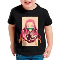 style3 T-Shirt Pretty Nezuko demon slayer anime japan manga cosplay