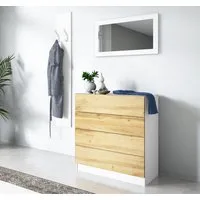 borchardt Möbel Garderoben-Set Vaasa 3, (Set, 3-St), mit Push to Open-Funktion