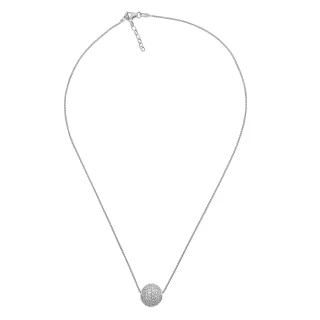 Orphelia Damen-Kette aus 925er Sterlingsilber mit Anhänger – Silber ZH-7235