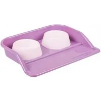 4BIG.fun Napf Futternapf 2x 300ml Fressnapf Unterlage Wassernapf, Kunststoff, spülmaschinengeeignet