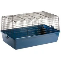 Flamingo Kleintierkäfig Kaninchenkäfig Sprinters blau