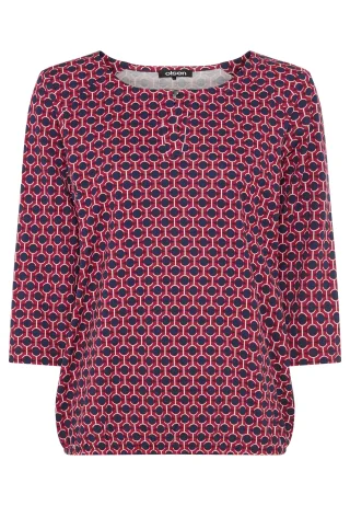Olsen - T-Shirt Long Sleeves Ruby Red - Gr. - 36