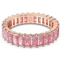 Swarovski Fingerring Schmuck Geschenk Matrix Ring, mit Swarovski® Zirkonia (synth)