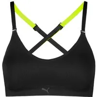PUMA Sport-Bustier 3D Knit Sport Triangle Top (1-tlg) mit herausnehmbaren Cups