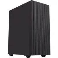 GAMEMAX PC-Gehäuse Edge, Mini-Tower, 2x USB 3.0, 1x USB 2.0, 1x Mikrofon, 1x Audio, schwarz