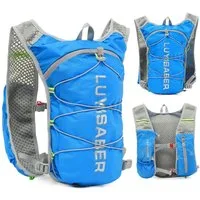 Blusmart Trinkrucksack Trinkrucksack Laufweste Trailrunning Rucksack Damen Herren (Ultraleicht, Wasserdicht, Reflektierend Lauf Weste), Für Sport Radfahren Klettern Wandern Trail Marathon