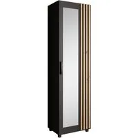 Beautysofa Garderobenschrank mit Tür und Spiegel LIVIA