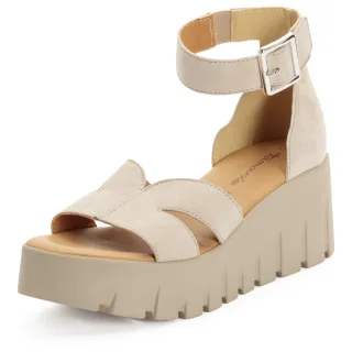 Tamaris - Da.-Sandalette taupe - Gr. - 40