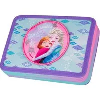 CoolPack Federmäppchen Etui XL, Disney, Frozen, mit 2 Reißverschlüssen, befüllt