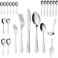 GRÄWE Besteck-Set GRÄWE Tafelbesteck 48-tlg., für 6 Personen, Serie Stralsund, Edelstahl 18/0