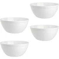 Engelland Müslischüssel Plastikschale, 900 ml, PP-Kunststoff (BPA-frei), (Vorteils-Set, 4-tlg), spülmaschinengeeignet, mikrowellengeeignet, Ø 16 cm, BPA-frei
