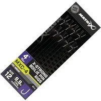 Fox Matrix Feederhaken Fox Matrix MXC-4 Barbless X-Strong Boilie Pin Rigs 10cm - 8 Haken
