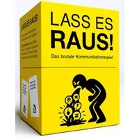 Kampfhummel Spiele Spiel Kampf gegen das Spießertum- LASS ES RAUS! Fragekarten zum Kennenlernen, Kartenspiel für Paare und Freunde, frech und kurzweilig, 2-10 Personen
