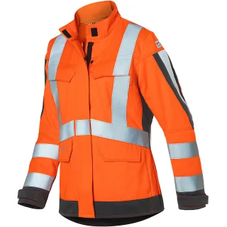 KÜBLER PROTECTIQ HIGH VIS Damenjacke arc1 PSA 3 warnorange/anthrazit 36 - 1493 8345-3797-36