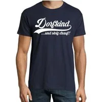 Youth Designz Print-Shirt Dorfkind Herren T-Shirt Statement Männer Geschenk mit lustigem Spruch