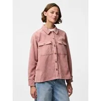 pieces Hemdbluse PCEFFI LS SHIRT WVN NOOS Materialmix, loose fit